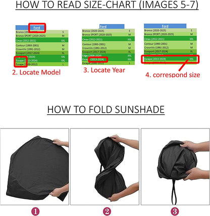 210T Fabric Sunshades